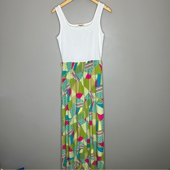 Haptics colorful patchwork wide leg jumpsuit - Picture 1 of 6
